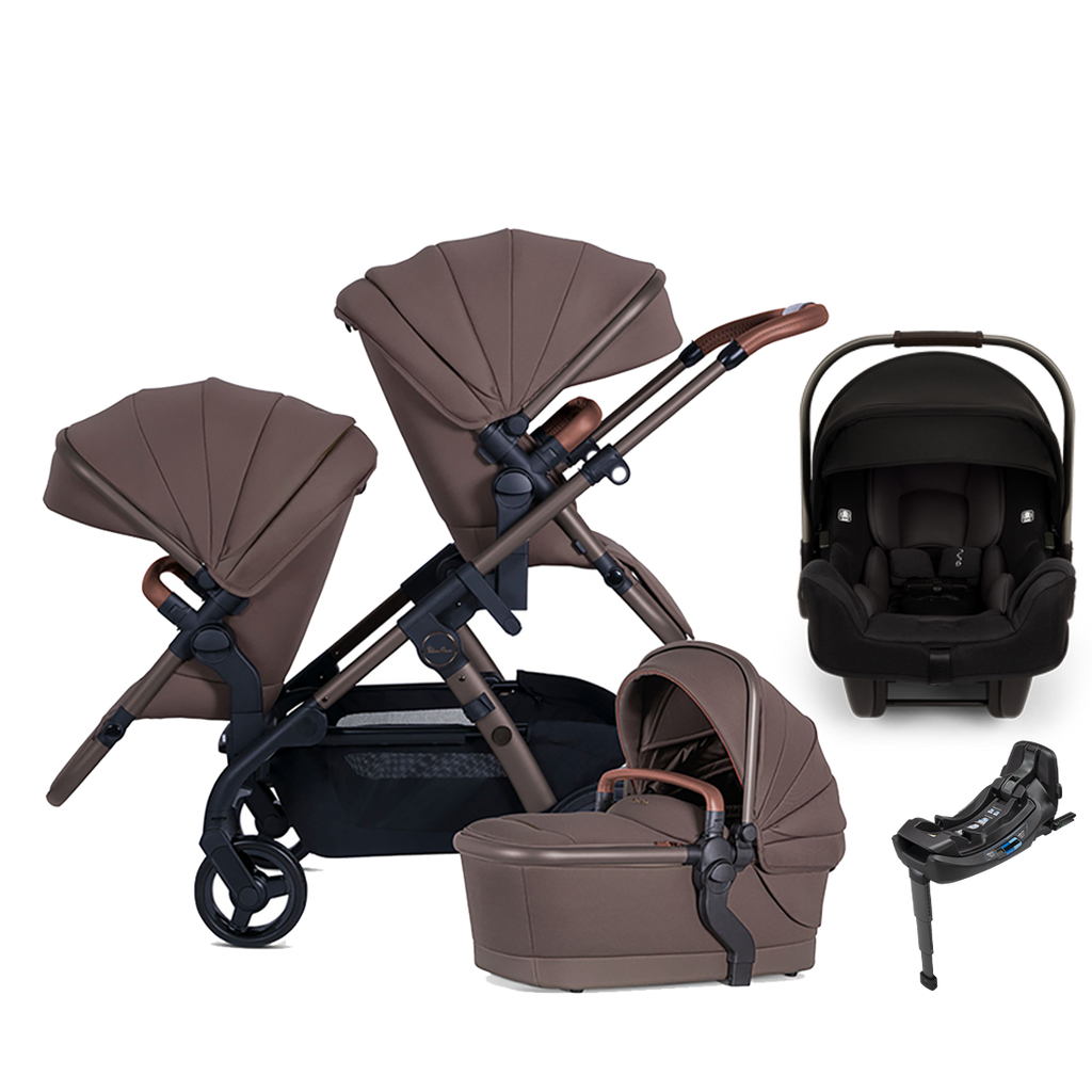 Silver Cross Wave 3 Stroller + Nuna Pipa RX / Pipa Aire RX Travel Syst