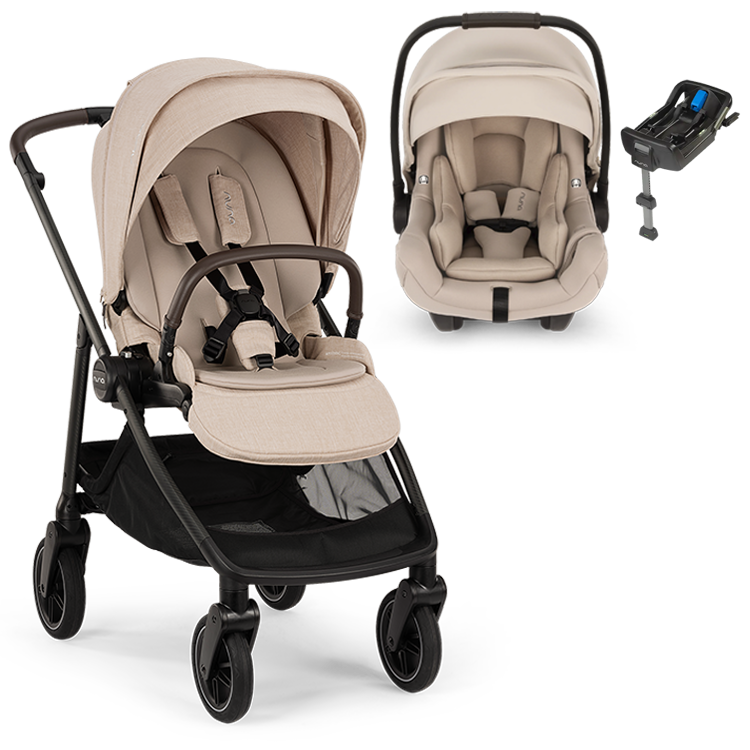 Nuna® SWIV™ Stroller +  PIPA Aire / PIPA RX / PIPA Aire RX Travel System
