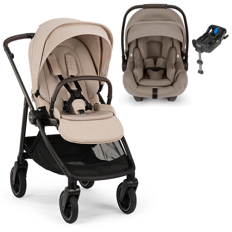 Nuna® SWIV™ Stroller +  PIPA Aire / PIPA RX / PIPA Aire RX Travel System