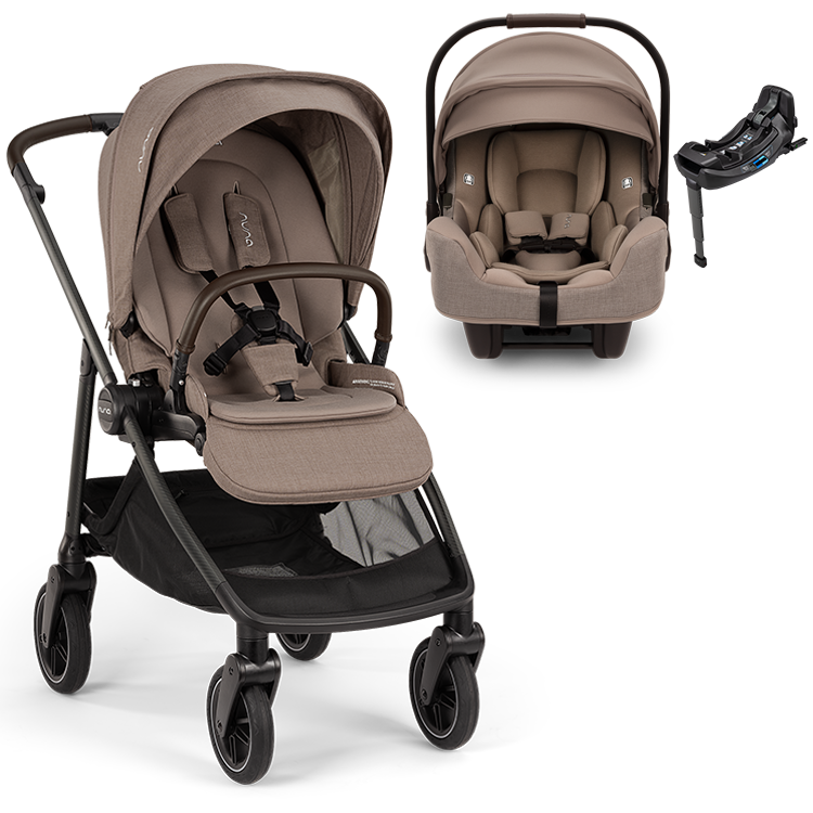 Nuna® SWIV™ Stroller +  PIPA Aire / PIPA RX / PIPA Aire RX Travel System
