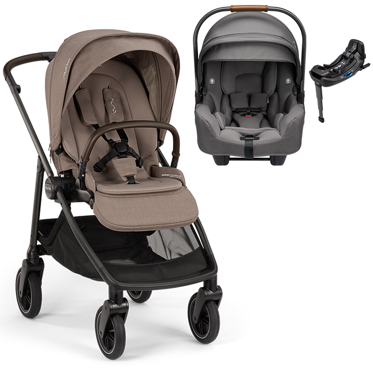 Nuna® SWIV™ Stroller +  PIPA Aire / PIPA RX / PIPA Aire RX Travel System