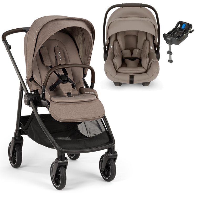 Nuna® SWIV™ Stroller +  PIPA Aire / PIPA RX / PIPA Aire RX Travel System