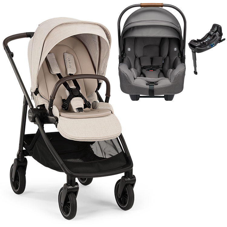 Nuna® SWIV™ Stroller +  PIPA Aire / PIPA RX / PIPA Aire RX Travel System