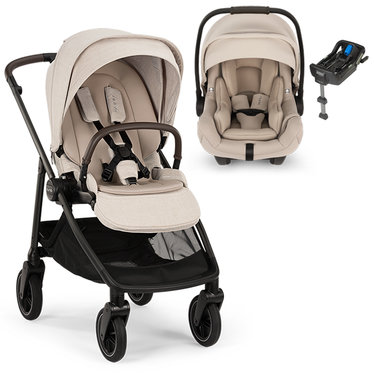 Nuna® SWIV™ Stroller +  PIPA Aire / PIPA RX / PIPA Aire RX Travel System