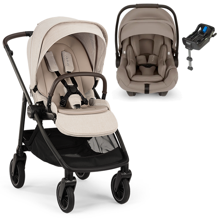 Nuna® SWIV™ Stroller +  PIPA Aire / PIPA RX / PIPA Aire RX Travel System