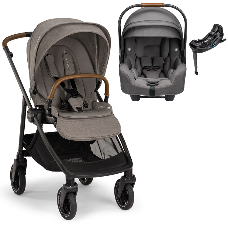 Nuna® SWIV™ Stroller +  PIPA Aire / PIPA RX / PIPA Aire RX Travel System