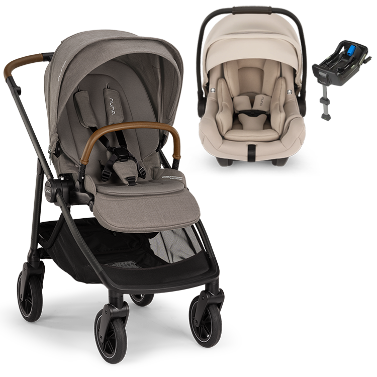 Nuna® SWIV™ Stroller +  PIPA Aire / PIPA RX / PIPA Aire RX Travel System