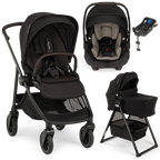 Nuna® SWIV™ Stroller + Bassinet + PIPA Aire / PIPA RX / PIPA Aire RX Travel System