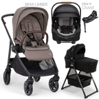 Nuna® SWIV™ Stroller + Bassinet + PIPA Aire / PIPA RX / PIPA Aire RX Travel System