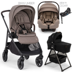 Nuna® SWIV™ Stroller + Bassinet + PIPA Aire / PIPA RX / PIPA Aire RX Travel System
