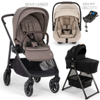 Nuna® SWIV™ Stroller + Bassinet + PIPA Aire / PIPA RX / PIPA Aire RX Travel System