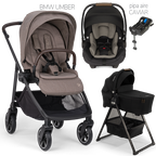 Nuna® SWIV™ Stroller + Bassinet + PIPA Aire / PIPA RX / PIPA Aire RX Travel System