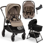 Nuna® SWIV™ Stroller + Bassinet + PIPA Aire / PIPA RX / PIPA Aire RX Travel System