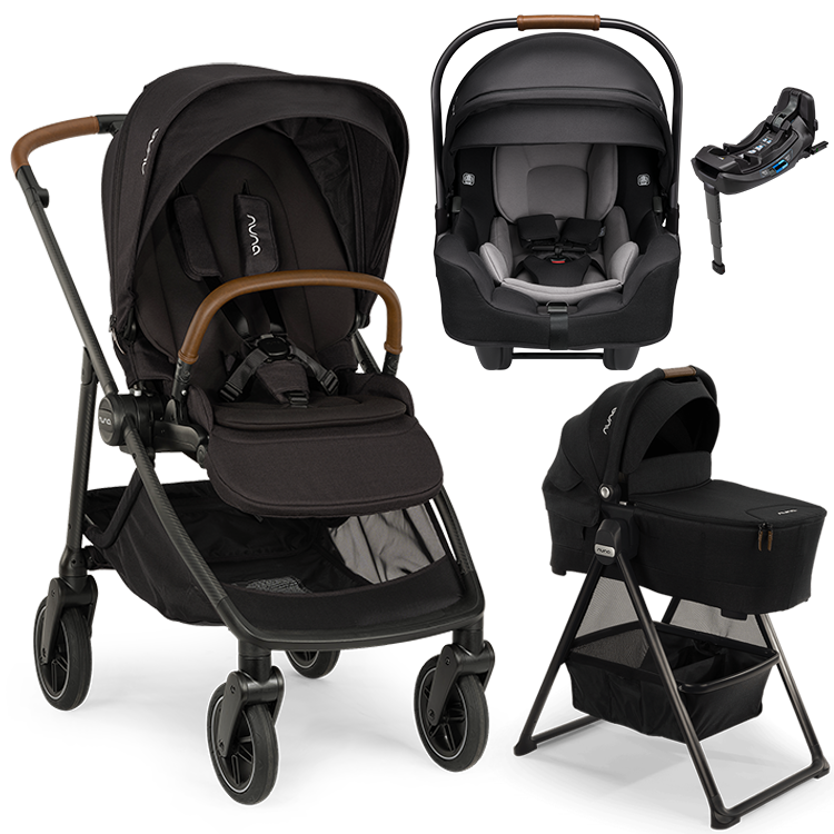 Nuna® SWIV™ Stroller + Bassinet + PIPA Aire / PIPA RX / PIPA Aire RX Travel System