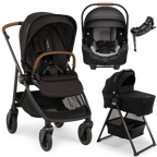 Nuna® SWIV™ Stroller + Bassinet + PIPA Aire / PIPA RX / PIPA Aire RX Travel System