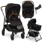 Nuna® SWIV™ Stroller + Bassinet + PIPA Aire / PIPA RX / PIPA Aire RX Travel System