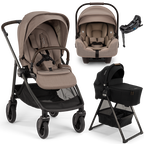 Nuna® SWIV™ Stroller + Bassinet + PIPA Aire / PIPA RX / PIPA Aire RX Travel System