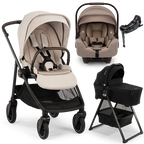 Nuna® SWIV™ Stroller + Bassinet + PIPA Aire / PIPA RX / PIPA Aire RX Travel System