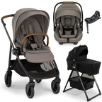 Nuna® SWIV™ Stroller + Bassinet + PIPA Aire / PIPA RX / PIPA Aire RX Travel System
