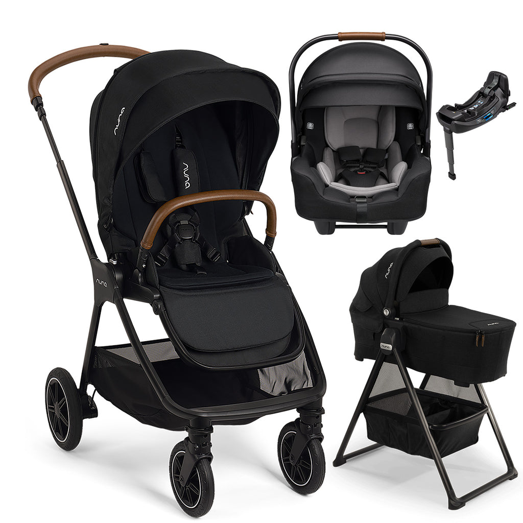 Nuna® TRIV Next™ + Bassinet + PIPA Aire / PIPA RX / PIPA Aire RX Travel System