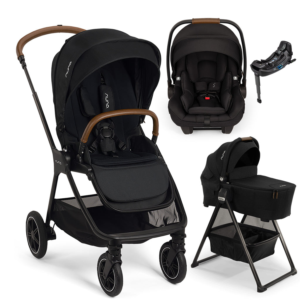 Nuna® TRIV Next™ + Bassinet + PIPA Aire / PIPA RX / PIPA Aire RX Travel System