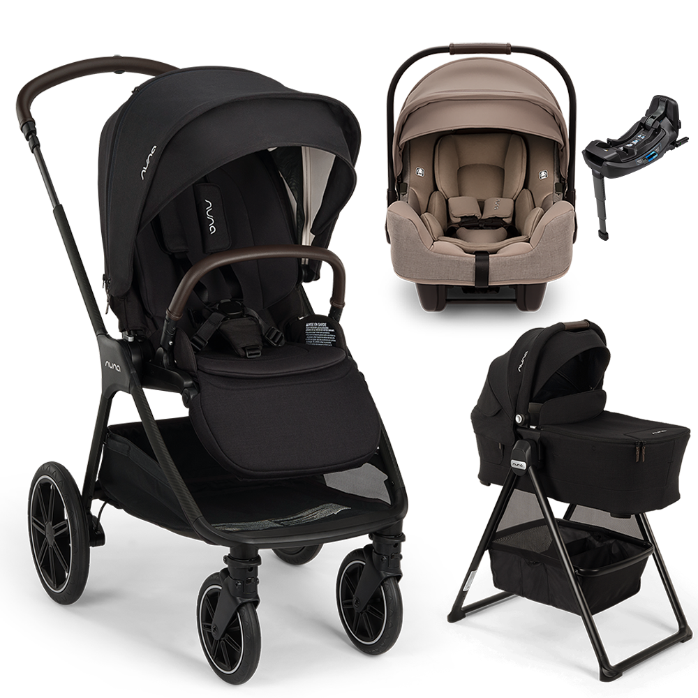 Nuna TRIV™ LX Stroller + Bassinet + PIPA Aire / PIPA RX / PIPA Aire RX Travel System