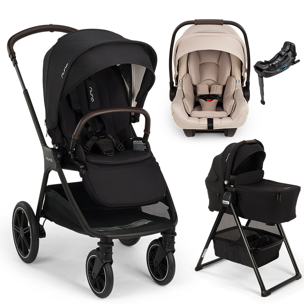 Nuna TRIV™ LX Stroller + Bassinet + PIPA Aire / PIPA RX / PIPA Aire RX Travel System
