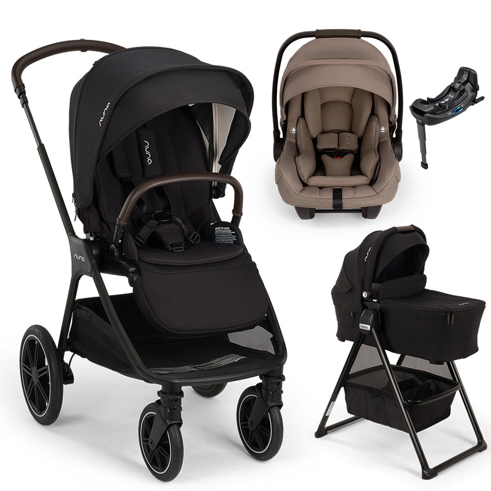 Nuna TRIV™ LX Stroller + Bassinet + PIPA Aire / PIPA RX / PIPA Aire RX Travel System