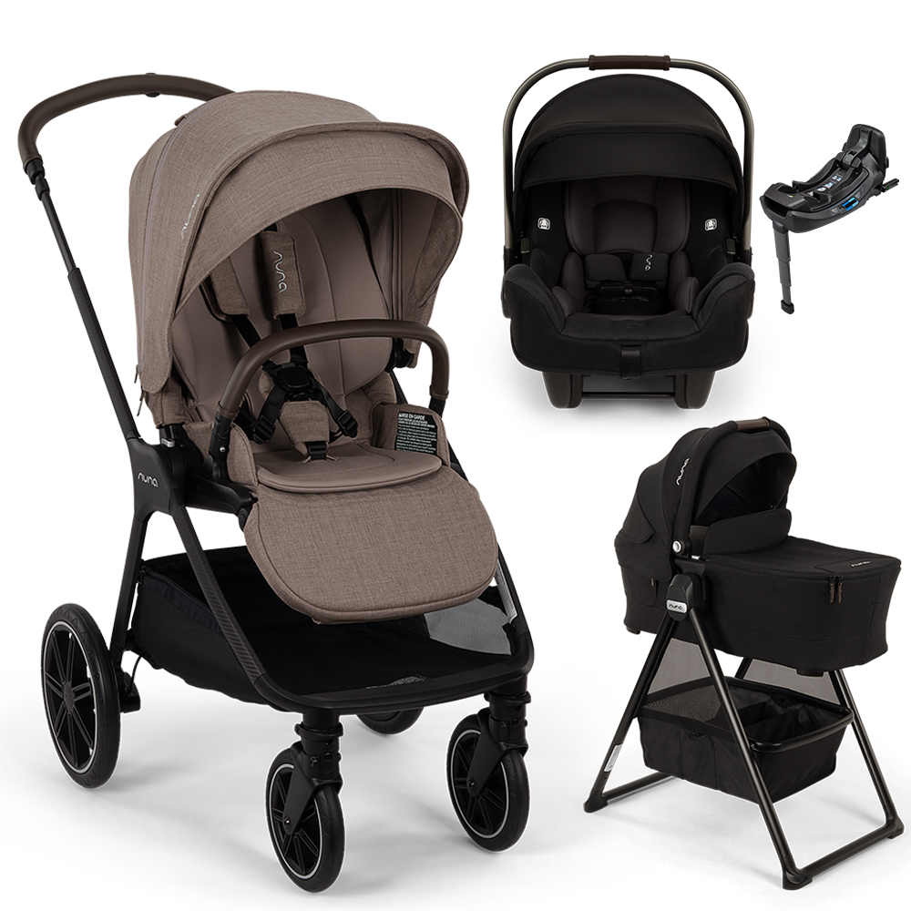 Nuna TRIV™ LX Stroller + Bassinet + PIPA Aire / PIPA RX / PIPA Aire RX Travel System