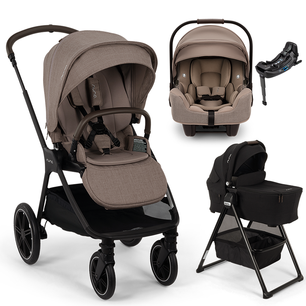 Nuna TRIV™ LX Stroller + Bassinet + PIPA Aire / PIPA RX / PIPA Aire RX Travel System
