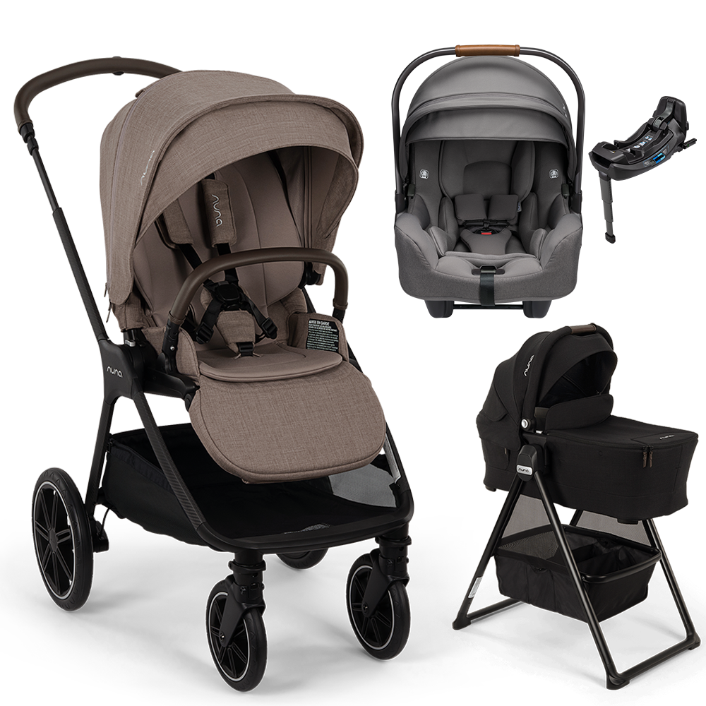 Nuna TRIV™ LX Stroller + Bassinet + PIPA Aire / PIPA RX / PIPA Aire RX Travel System