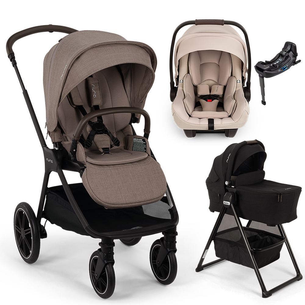 Nuna TRIV™ LX Stroller + Bassinet + PIPA Aire / PIPA RX / PIPA Aire RX Travel System