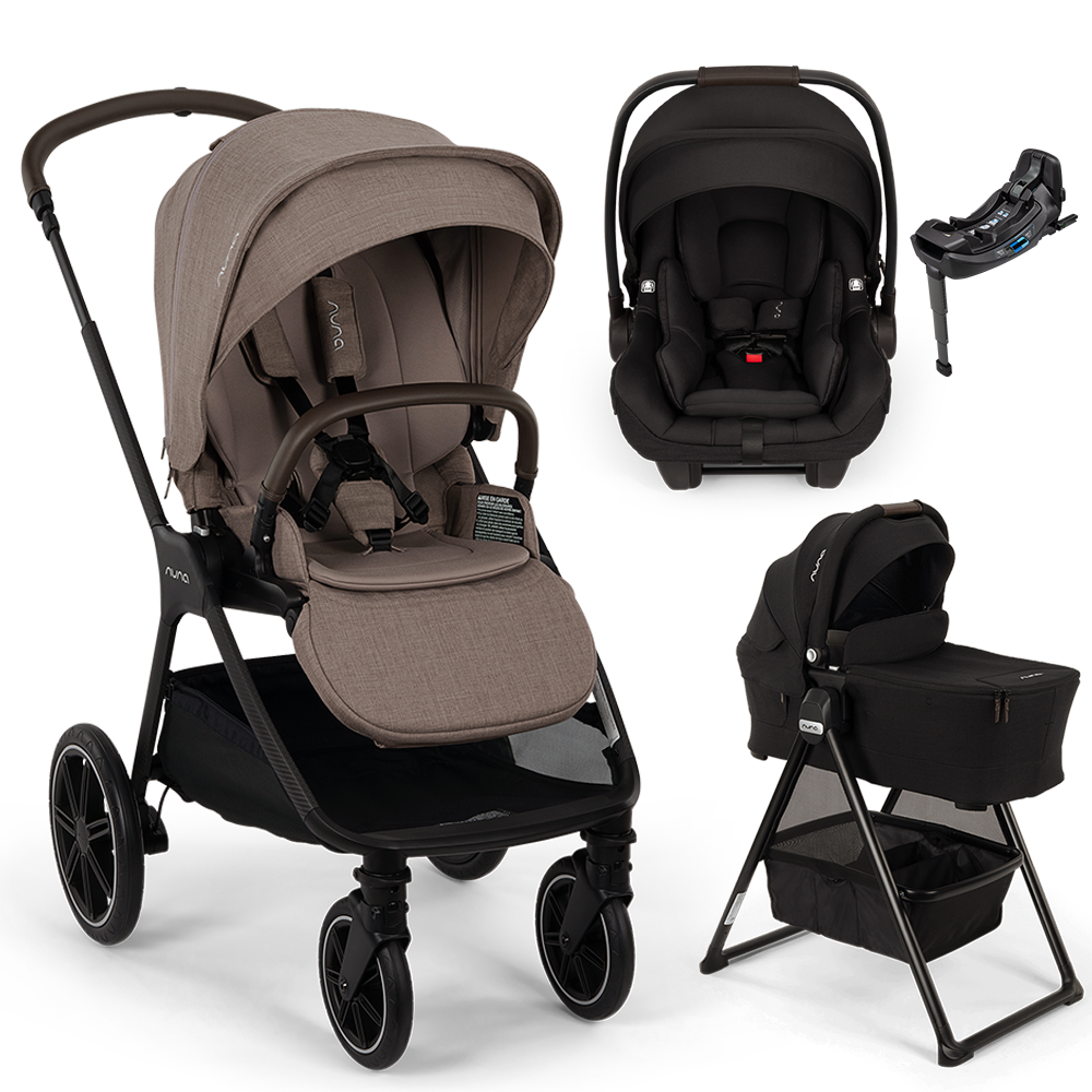 Nuna TRIV™ LX Stroller + Bassinet + PIPA Aire / PIPA RX / PIPA Aire RX Travel System