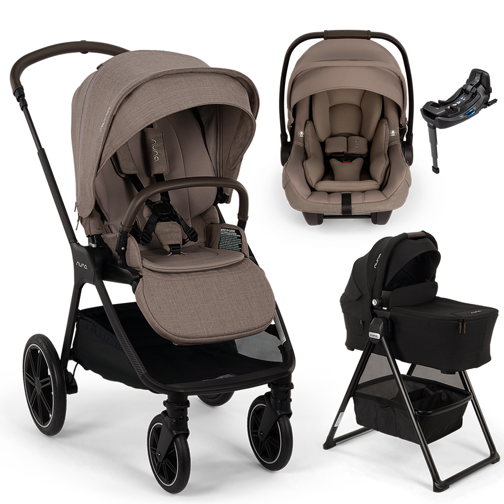 Nuna TRIV™ LX Stroller + Bassinet + PIPA Aire / PIPA RX / PIPA Aire RX Travel System