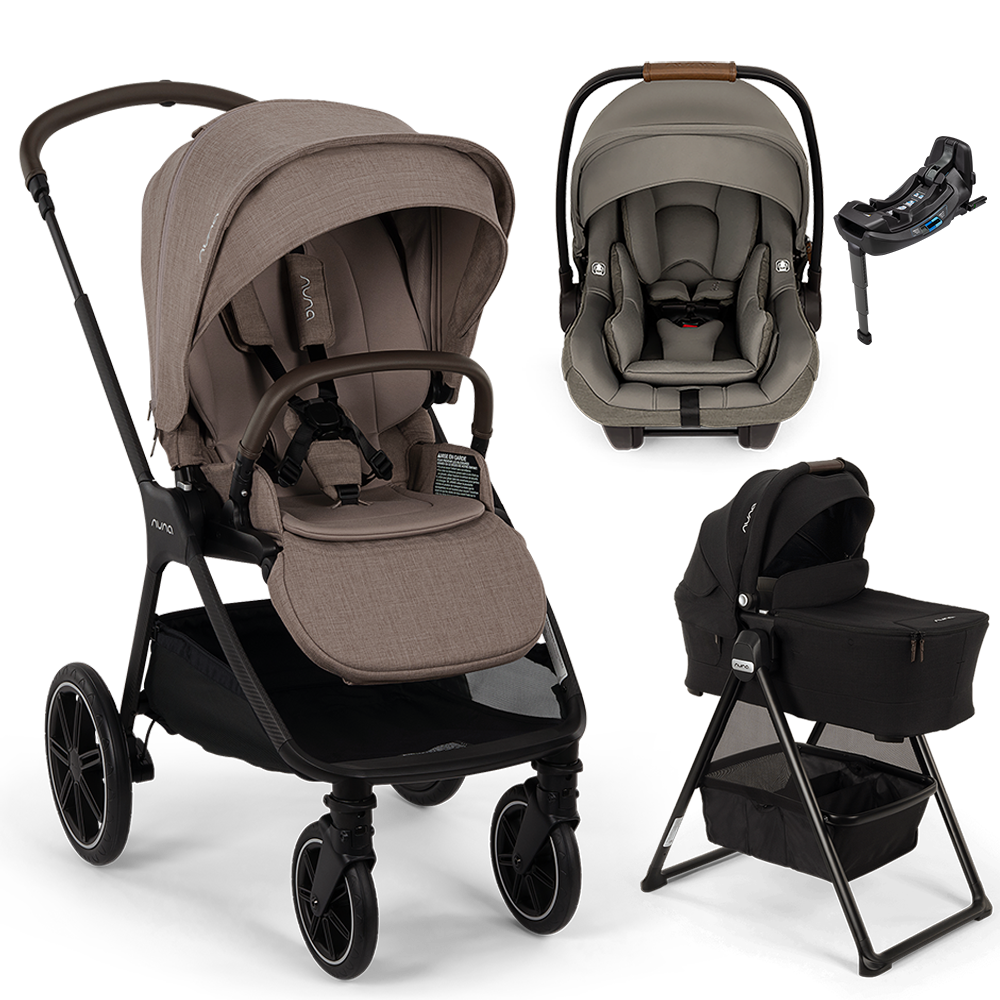 Nuna TRIV™ LX Stroller + Bassinet + PIPA Aire / PIPA RX / PIPA Aire RX Travel System