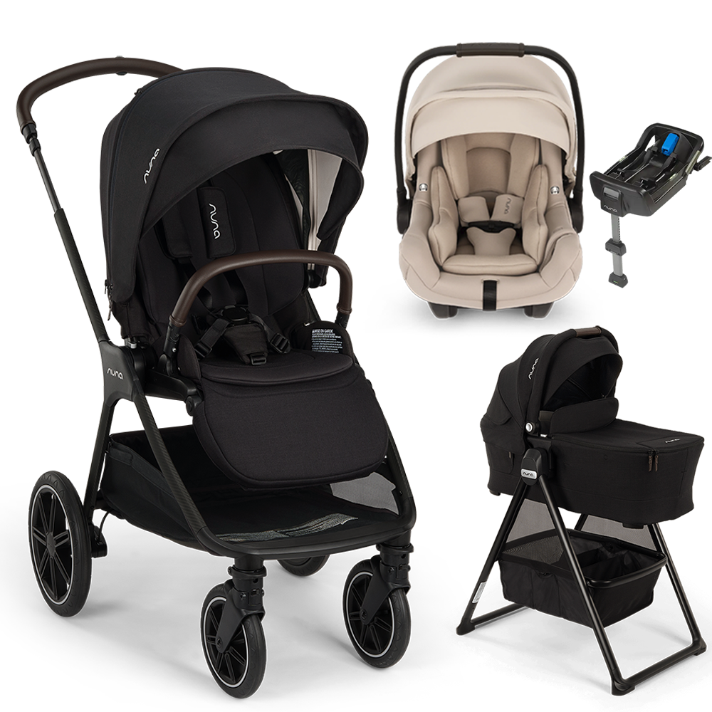 Nuna TRIV™ LX Stroller + Bassinet + PIPA Aire / PIPA RX / PIPA Aire RX Travel System