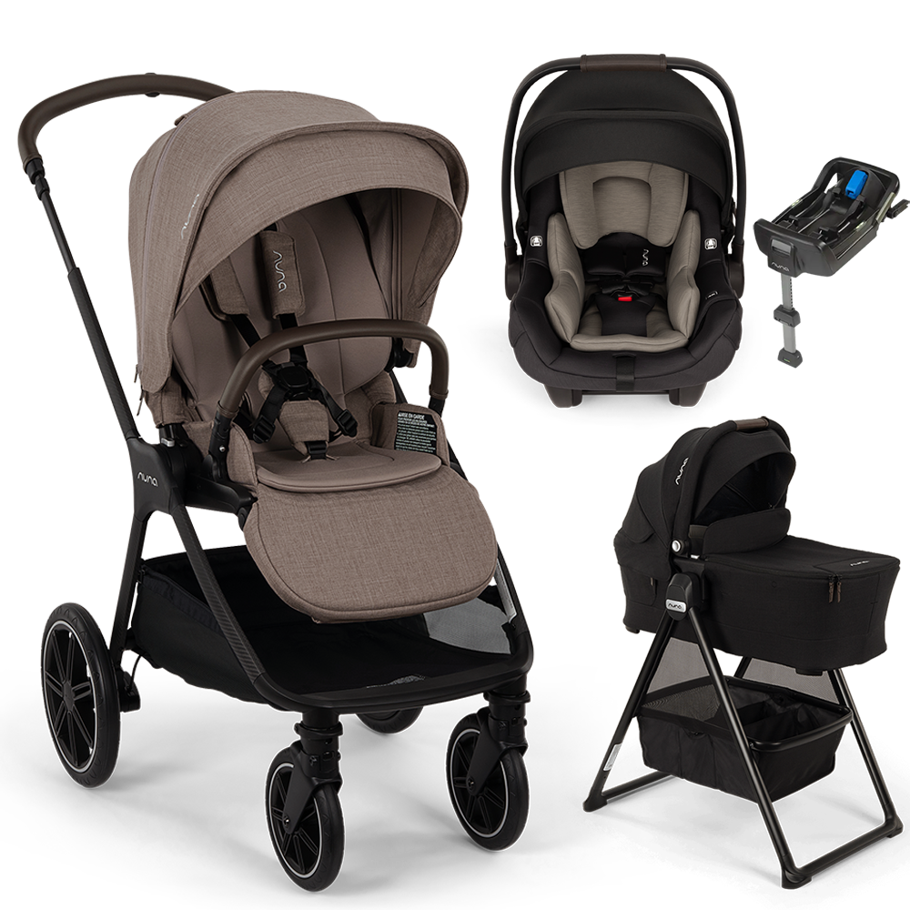 Nuna TRIV™ LX Stroller + Bassinet + PIPA Aire / PIPA RX / PIPA Aire RX Travel System