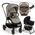 Nuna® TRIV Next™ + Bassinet + PIPA Aire / PIPA RX / PIPA Aire RX Travel System
