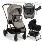 Nuna® TRIV Next™ + Bassinet + PIPA Aire / PIPA RX / PIPA Aire RX Travel System