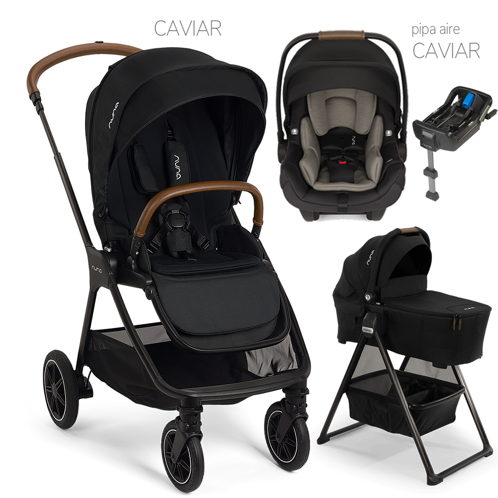 Nuna® TRIV Next™ + Bassinet + PIPA Aire / PIPA RX / PIPA Aire RX Travel System