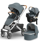UPPAbaby Cruz V3 Stroller + Bassinet + Mesa/Aria Travel System