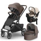 UPPAbaby Cruz V3 Stroller + Bassinet + Mesa/Aria Travel System