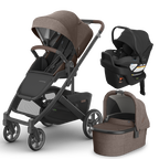 UPPAbaby Cruz V3 Stroller + Bassinet + Mesa/Aria Travel System