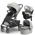 UPPAbaby Cruz V3 Stroller + Bassinet + Mesa/Aria Travel System