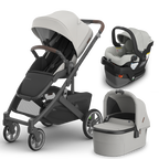 UPPAbaby Cruz V3 Stroller + Bassinet + Mesa/Aria Travel System