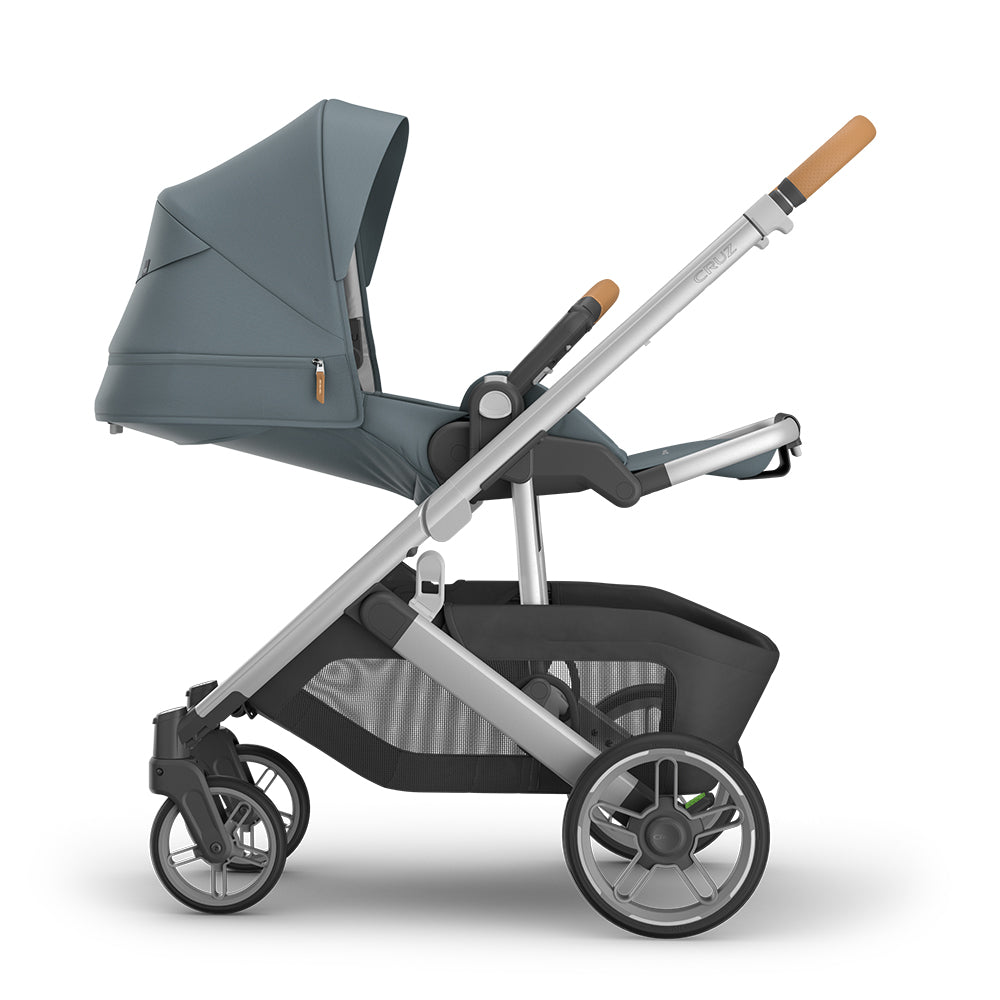 UPPAbaby Cruz V3 Stroller + Bassinet + Mesa/Aria Travel System