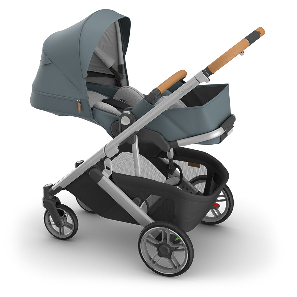UPPAbaby Cruz V3 Stroller + Bassinet + Mesa/Aria Travel System
