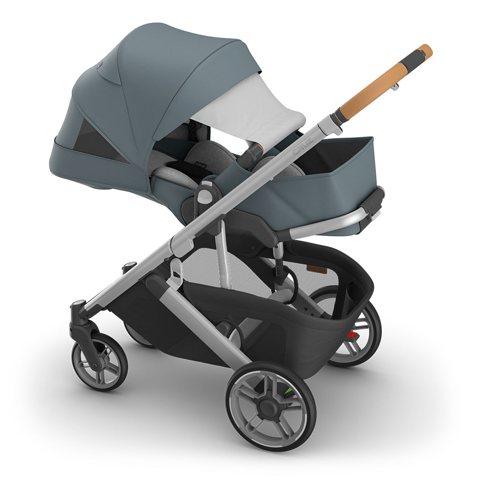 UPPAbaby Cruz V3 Stroller + Bassinet + Mesa/Aria Travel System