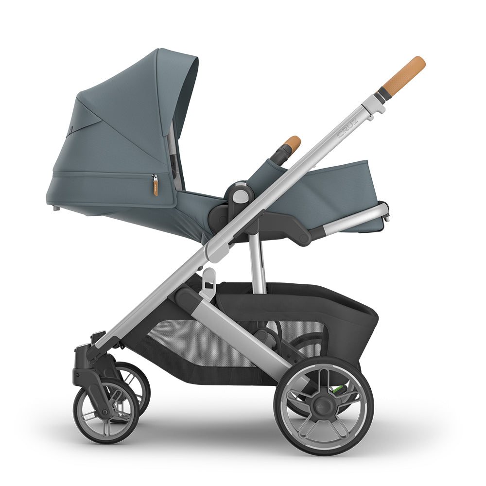 UPPAbaby Cruz V3 Stroller + Bassinet + Mesa/Aria Travel System