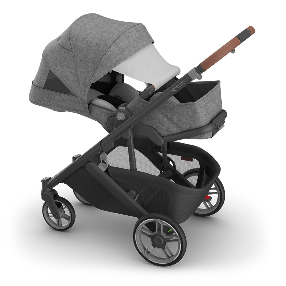 UPPAbaby Cruz V3 Stroller + Bassinet + Mesa/Aria Travel System
